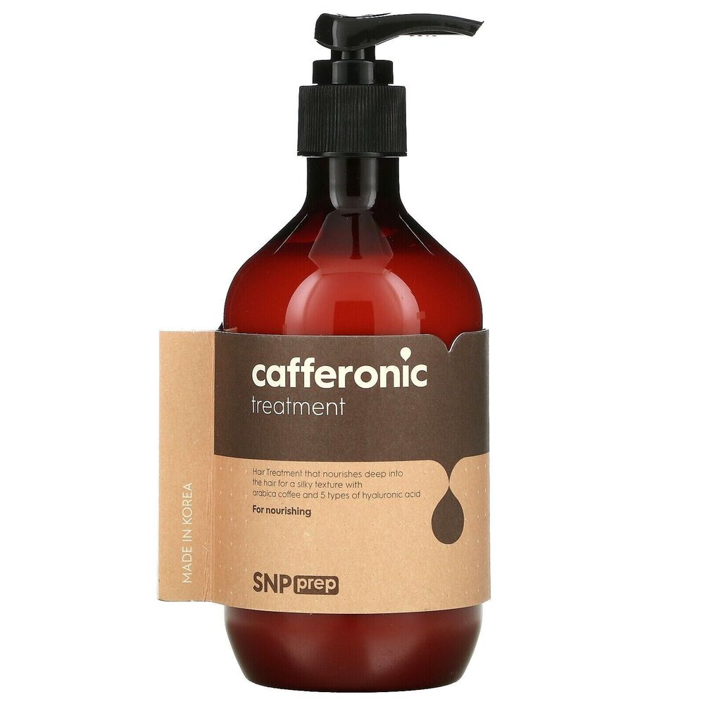 SNP Cafferonic Hair Treatment Nourishes Hair Root & Scalp, 10.48 fl oz Kbeauty